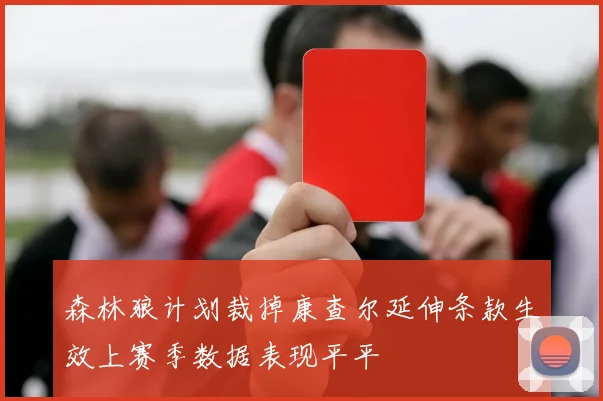 森林狼计划裁掉康查尔延伸条款生效上赛季数据表现平平